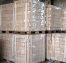 ruf на паллетах в ожидании погрузки, дуб