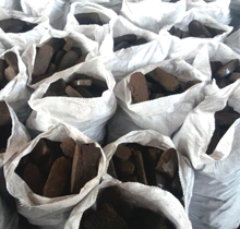 Торфо дрова: 1 тонна